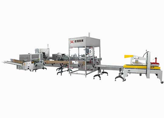 ST-ZX-500型全自動開箱、裝箱、封箱機組